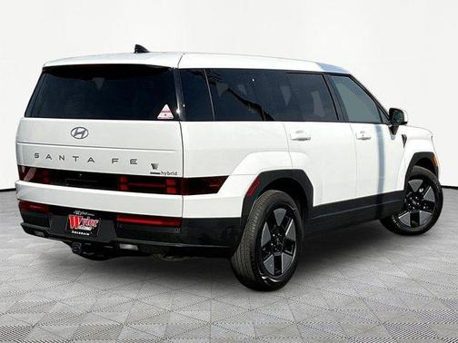 White 2026 Hyundai SANTA FE HEV SE