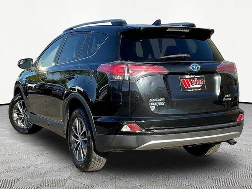Black Sand Pearl 2017 Toyota RAV4 Hybrid XLE