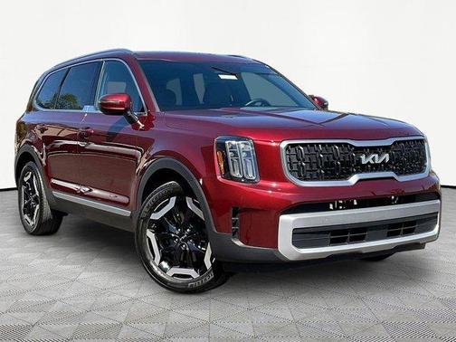 Red 2023 Kia Telluride EX