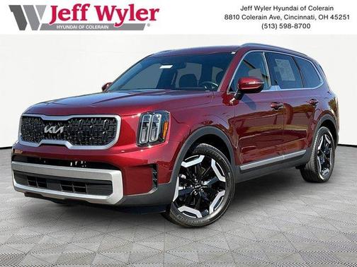 Red 2023 Kia Telluride EX