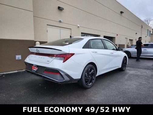 White 2026 Hyundai ELANTRA HEV SEL