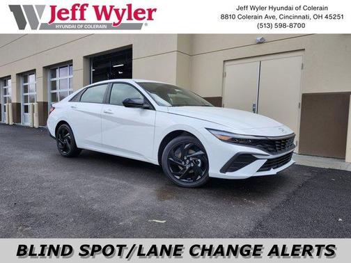 White 2026 Hyundai ELANTRA HEV SEL