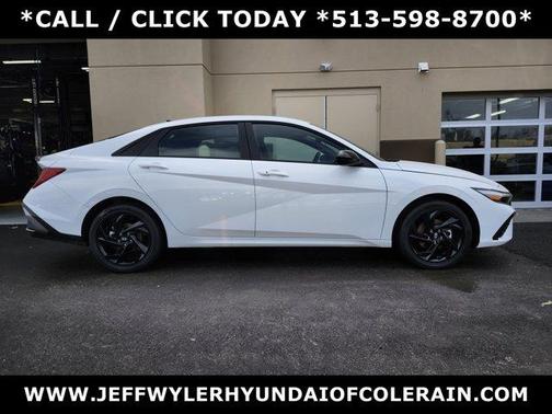 White 2026 Hyundai ELANTRA HEV SEL