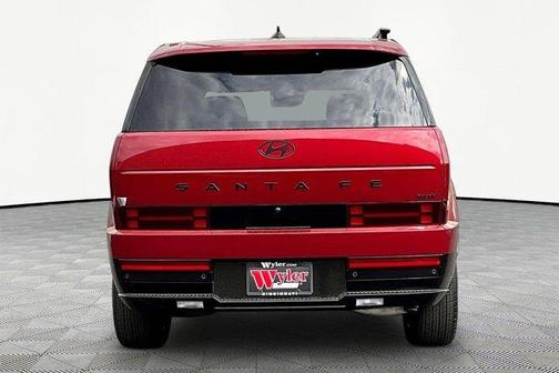 Red 2026 Hyundai SANTA FE HEV Calligraphy