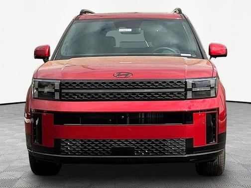 Red 2026 Hyundai SANTA FE HEV Calligraphy