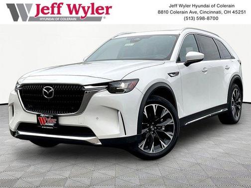 Rhodium White Metallic 2024 Mazda CX-90 PHEV Premium Plus