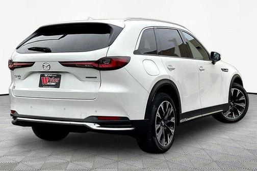 Rhodium White Metallic 2024 Mazda CX-90 PHEV Premium Plus