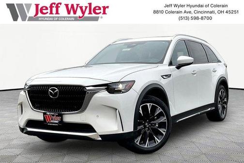 Rhodium White Metallic 2024 Mazda CX-90 PHEV Premium Plus