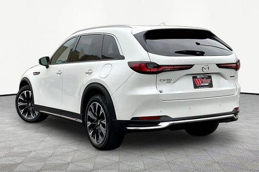 Rhodium White Metallic 2024 Mazda CX-90 PHEV Premium Plus