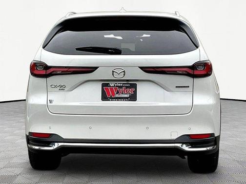 Rhodium White Metallic 2024 Mazda CX-90 PHEV Premium Plus