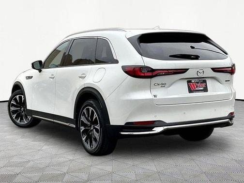 Rhodium White Metallic 2024 Mazda CX-90 PHEV Premium Plus