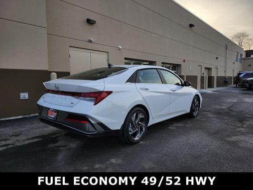 White 2026 Hyundai ELANTRA HEV Limited