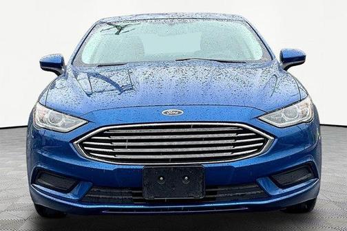 Lightning Blue 2017 Ford Fusion S