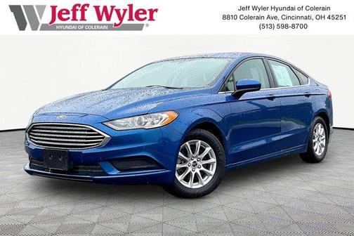 Lightning Blue 2017 Ford Fusion S