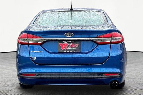Lightning Blue 2017 Ford Fusion S