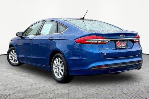 Lightning Blue 2017 Ford Fusion S