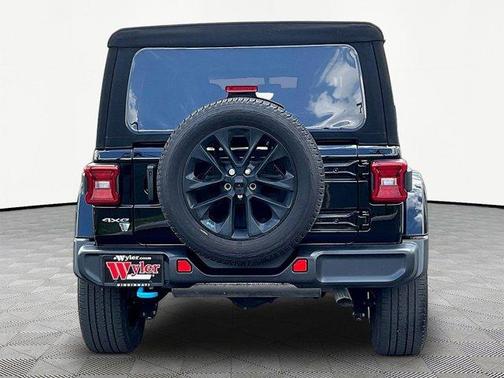 Black Clearcoat 2023 Jeep Wrangler 4xe Sahara