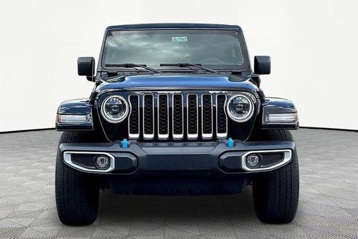 Black Clearcoat 2023 Jeep Wrangler 4xe Sahara