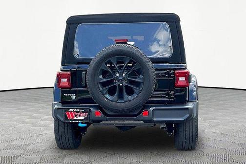 Black Clearcoat 2023 Jeep Wrangler 4xe Sahara