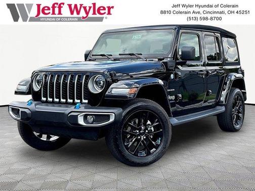Black Clearcoat 2023 Jeep Wrangler 4xe Sahara