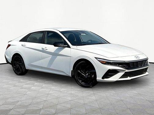 White 2026 Hyundai ELANTRA SEL Sport