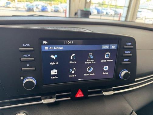 2025 Hyundai ELANTRA HEV Blue