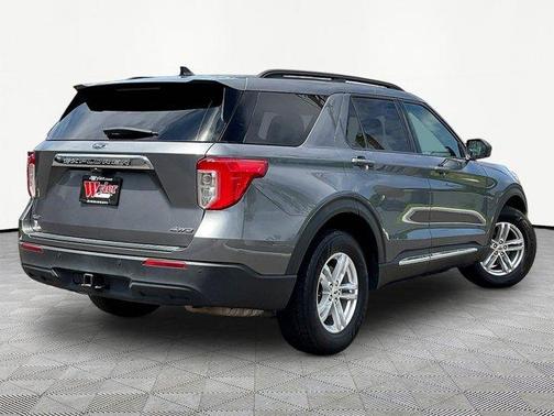 Gray Metallic 2022 Ford Explorer XLT