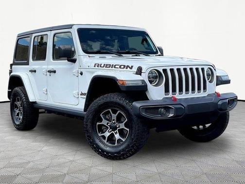 Bright White Clearcoat 2018 Jeep Wrangler Unlimited Rubicon
