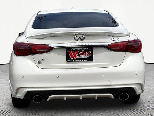 Majestic White 2021 INFINITI Q50 3.0t SENSORY