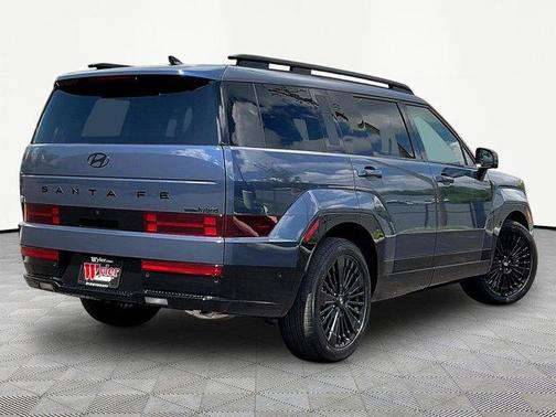 Atlantic Blue 2026 Hyundai SANTA FE HEV Calligraphy