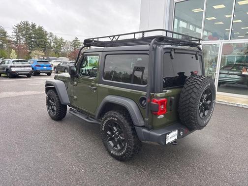 Green 2020 Jeep Wrangler Sport