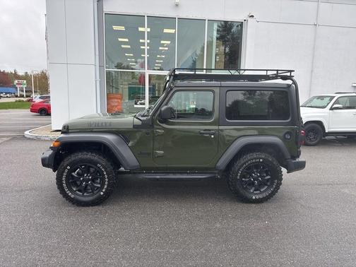 Green 2020 Jeep Wrangler Sport