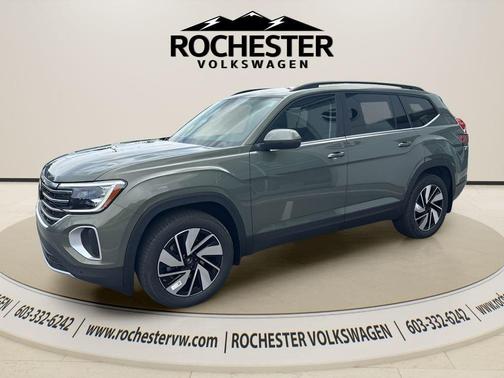 Avocado Green Pearl 2026 Volkswagen Atlas 2.0T SE w/Technology