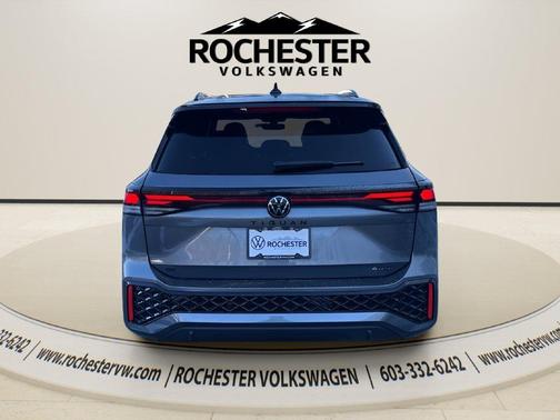 Platinum Gray Metallic 2026 Volkswagen Tiguan 2.0T SE R-Line Black