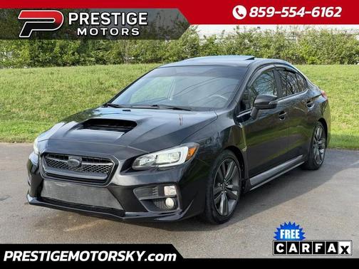 Crystal Black Silica 2016 Subaru WRX Limited