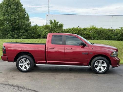 Deep Cherry Red Crystal Pearlcoat 2014 RAM 1500 Sport