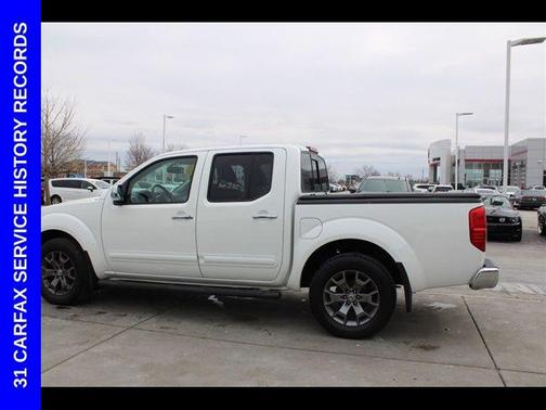 Glacier White 2019 Nissan Frontier SL
