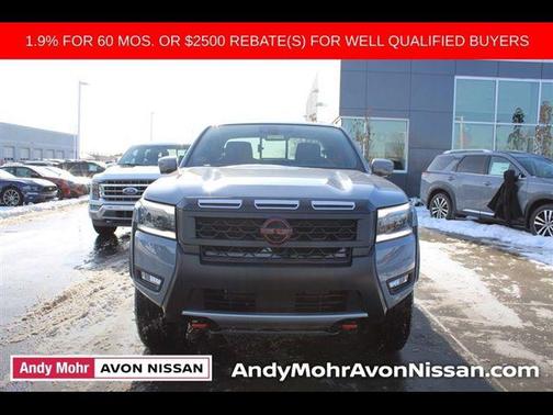 Boulder Gray 2026 Nissan Frontier PRO-4X