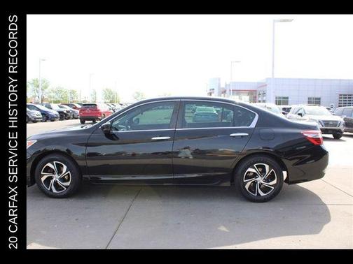 Crystal Black Pearl 2017 Honda Accord LX