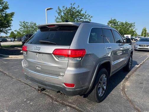 Billet Silver Metallic Clearcoat 2015 Jeep Grand Cherokee Limited