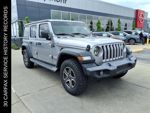Billet Silver Metallic Clearcoat 2018 Jeep Wrangler Unlimited Sport