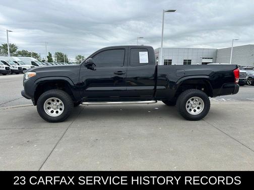 Black 2017 Toyota Tacoma SR