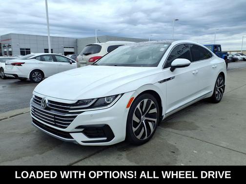 Pure White 2019 Volkswagen Arteon 2.0T SEL Premium R-Line 4MOTION