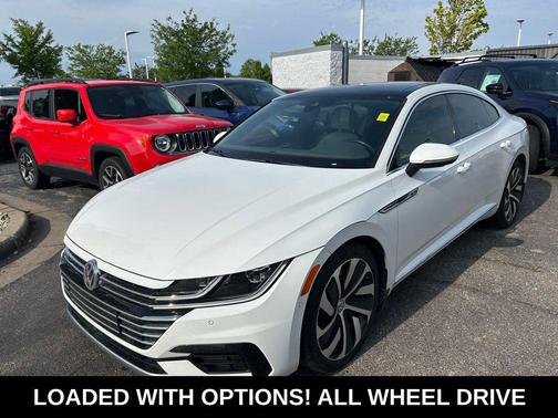 Pure White 2019 Volkswagen Arteon 2.0T SEL Premium R-Line 4MOTION