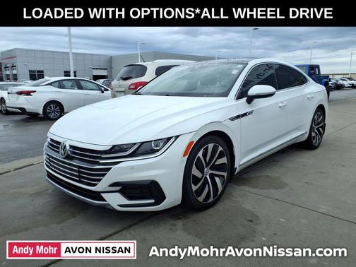 Pure White 2019 Volkswagen Arteon 2.0T SEL Premium R-Line 4MOTION