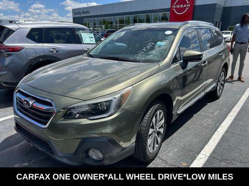 Wilderness Green Metallic 2018 Subaru Outback 3.6R Touring