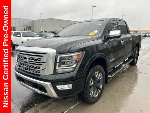 Super Black 2024 Nissan Titan Platinum Reserve