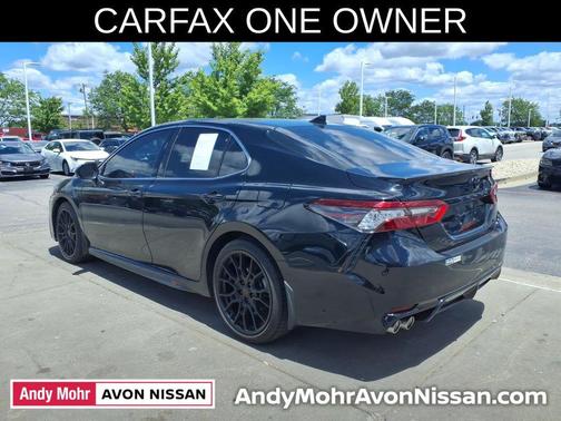 Midnight Black Metallic 2021 Toyota Camry XSE