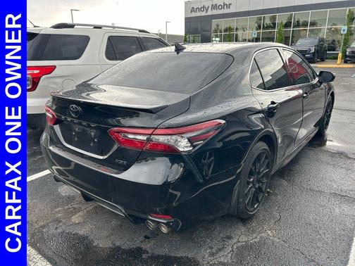 Midnight Black Metallic 2021 Toyota Camry XSE