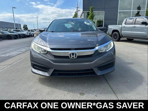 Modern Steel Metallic 2017 Honda Civic LX